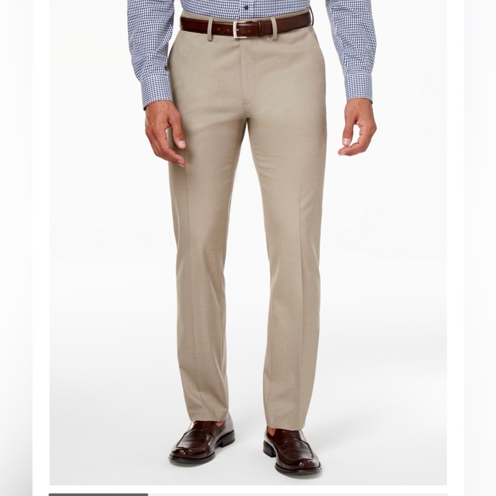 Kenneth Cole Reaction Men’s Slim Fit Stretch Pants